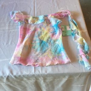 Nordstrom Sheer Floral Blouse-Size small, NWT